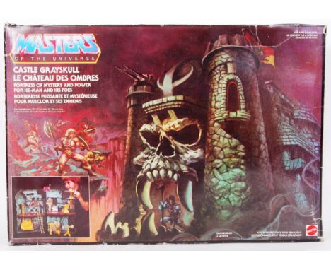 An original vintage 1980's Mattel made Masters Of The Universe MOTU action figure playset ' Castle Grayskull .' 100% complete