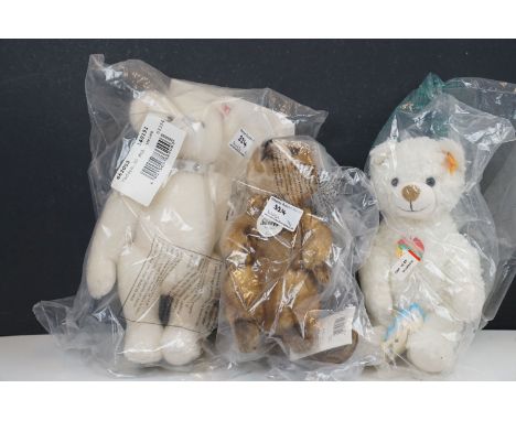 Steiff - two Bears to include Krystal 662003  140191 with certificate approx 30cm &amp; Cosy Friend 022739  300851 approx 26c