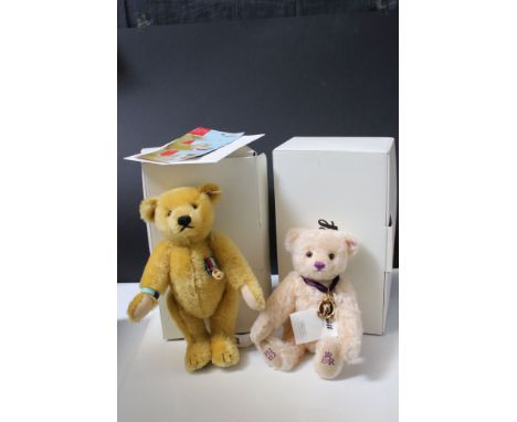 Two boxed Steff ltd edn teddy bears to include Help For Heroes Bear with certificate and 663659 Diamond Jubilee Bear, both vg