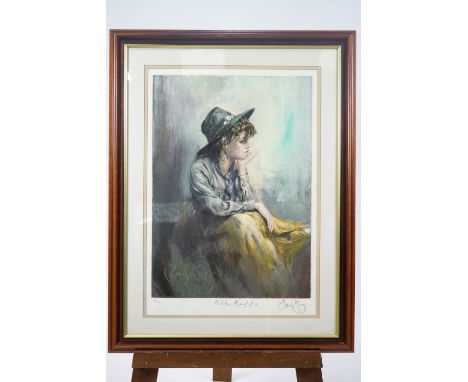 Gordon King, Hidden Thoughts, print, signed in pencil, numbered 88/275, 66cm x 44.5cm