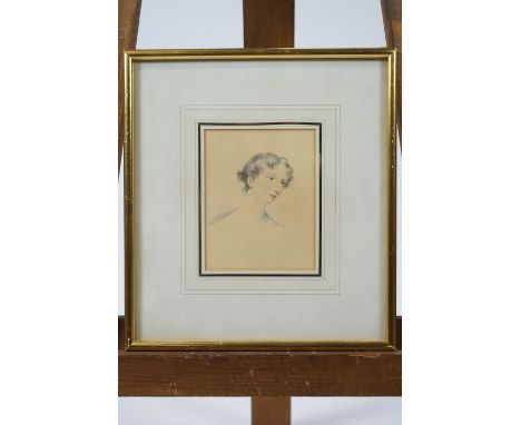 English school, early 19th century, Portrait of a lady, watercolour, 14.5cm x 11cm