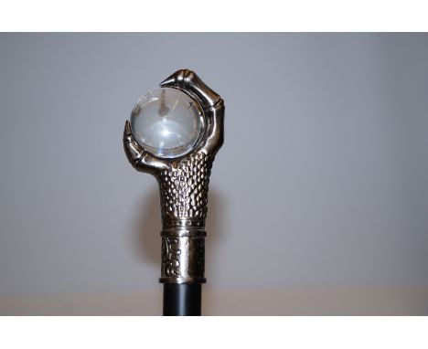 Walking stick with ball &amp; claw handle 