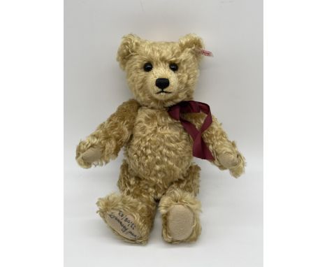 STEIFF Collector’s Louis Teddy Bear 44 Mohair COA Limited Edition Red Tag