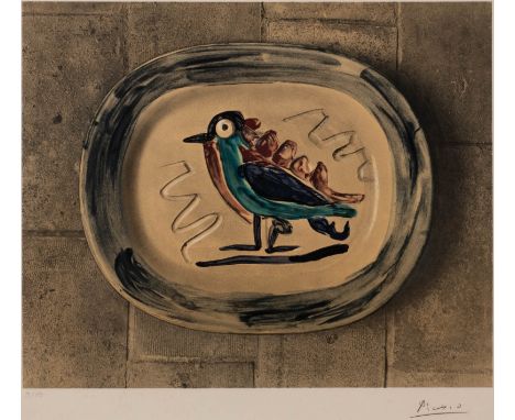 PABLO PICASSO1881 Málaga - 1973 MouginsCÉRAMIQUES (1967) Farblithografie auf Velin. DM 39,5 x 48 cm (R. 65,5 x 70 cm). Unten 