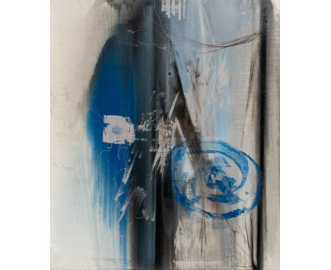 WILLY FUEGEN1907 Mainz - 1987 ebendaABSTRAKTE KOMPOSITION (1964) Öl auf Leinwand. 140 x 120 cm (R. 145 x 125 cm). Unten recht