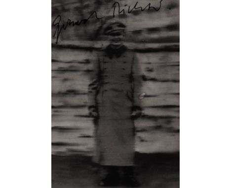 GERHARD RICHTER1932 Dresden - lebt und arbeitet in Köln und DüsseldorfONKEL RUDI Multiple (handsignierte Kunstpostkarte) auf 