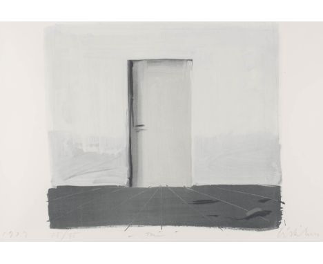 BEN WILLIKENS1939 Leipzig'RÄUME' (1999) Farbserigraphie auf Bütten. BM 70 x 99 cm (R. 97,5 x 127,5 cm). Untenstehend im Stein