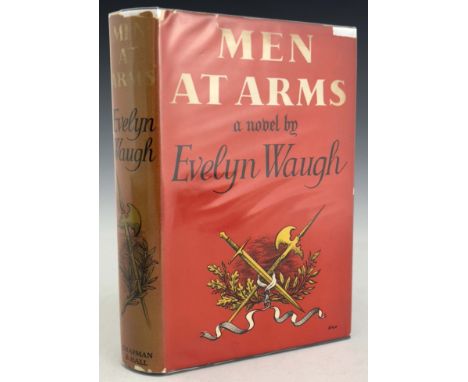 Waugh, Evelyn, Men At Arms, 1952 first edition, Chapman &amp; Hall, London, blue cloth bound boards with dust jacket 