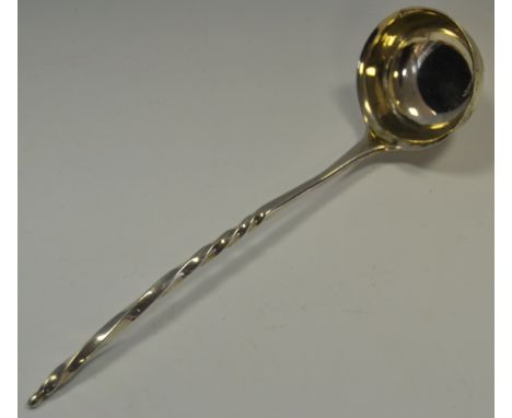 A George III Scottish silver toddy ladle, William & Patrick Cunningham, Edinburgh c.1820