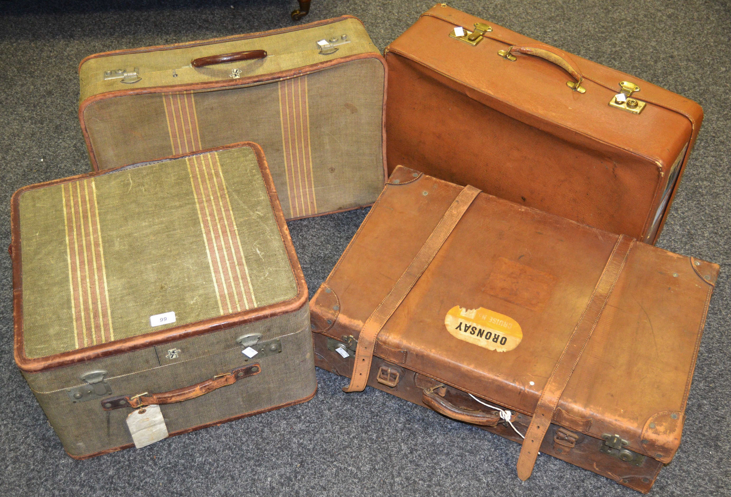 antler vintage suitcase