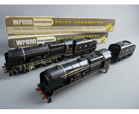 MODEL RAILWAY - Wrenn W2261 LMS Royal Scot class 'Black Watch', boxed with instructions, packing rings and Hornby Dublo coupl
