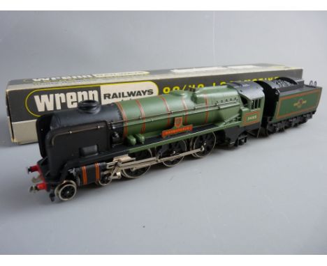 MODEL RAILWAY - Wrenn W2235 BR West Country, no. 34005 'Barnstaple', boxed with instructions, packing rings and Hornby Dublo 