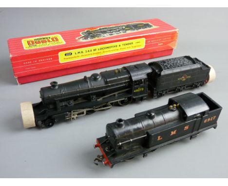 MODEL RAILWAY - Hornby Dublo 2224 LMR no. 48073 freight 8F, boxed and Hornby Dublo N2 tank no. 6917, two rail, unboxed
