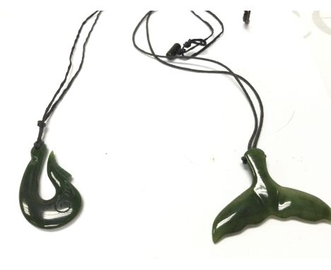 Jade pendants , postage category A