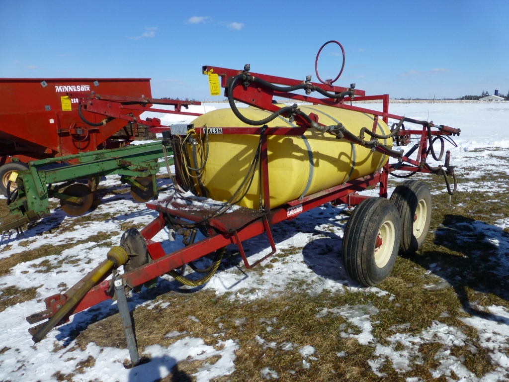 Walsh LP-500 Series II Field Flyer sprayer w/ tine ride 37' boom ...