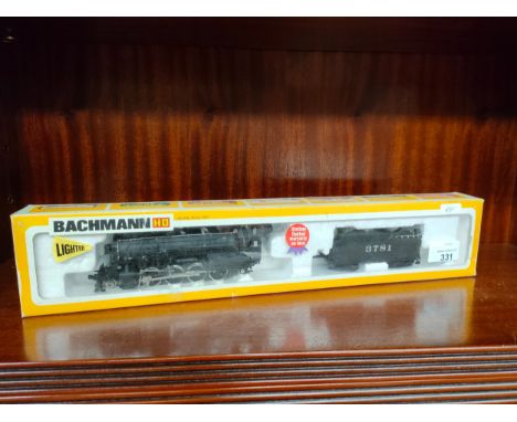 Bachmann HO Loco train and tender boxed . 