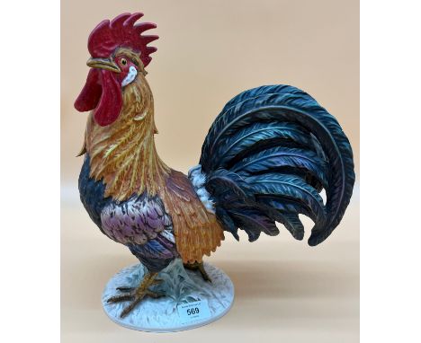 Large Goebel [CV105] Cockerel figurine [33cm high] 