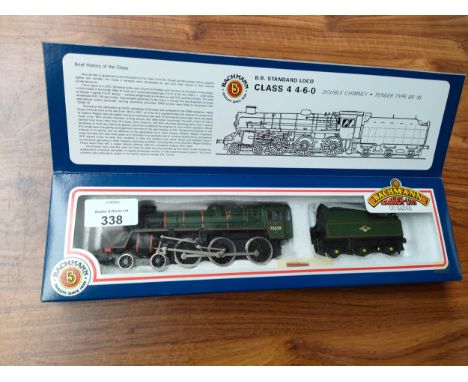 Bachmann double 00 gauge Locomotive and tender boxed . 