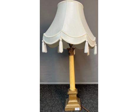 Antique Corinthian column lamp [54cm high column] 