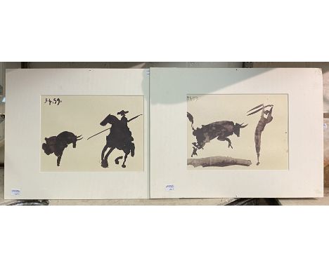 PAIR OF PICASSO PRINTS