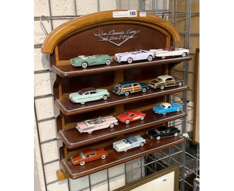 THE CLASSIC CARS OF THE FIFTIES AMERICAN MODEL CAR COLLECTION - A/F