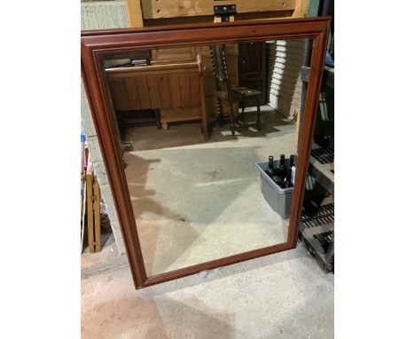 A Modern mirror. W:114cm x H:88cm