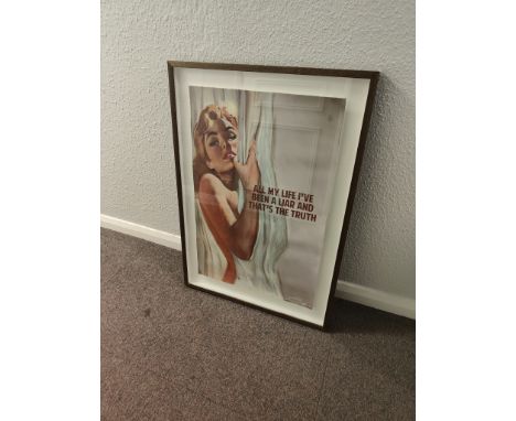 The Connor Brothers 'All my life I've been a liar' Print2020Giclee, screen print acrylic and oil and hand applied varnish on 