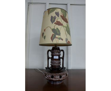 A West German table lamp