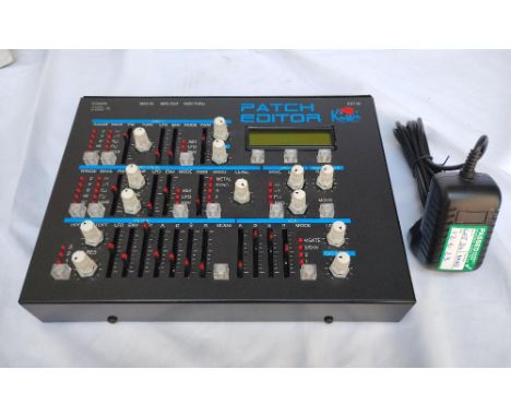 Kiwi Technics Patch Editor CONDITION REPORT: In original box and packaging. Power supply included. Powers on- untested