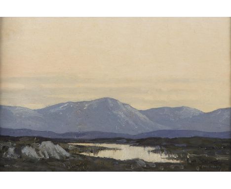 Paul Henry RHA (1877-1958)A Bog Pool in WicklowOil on board, 23 x 33cm (9 x 13'')Signed; Inscribed in pencil versoProvenance: