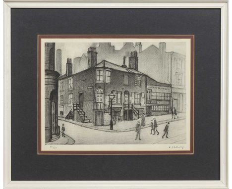 * LAURENCE STEPHEN LOWRY RBA RA (BRITISH 1887 - 1976),GREAT ANCOATS STREEToffset lithograph on paper, signed and numbered 810