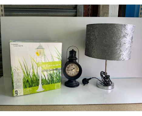 Garden Light and Table Lamp etc 