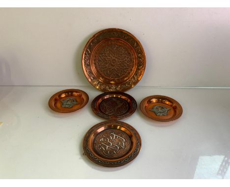 Arabic Copper Plates 