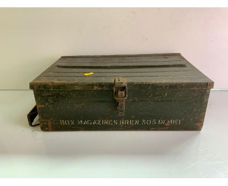Army Bren Gun Ammunition Magazine Case 