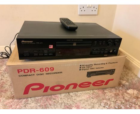 Pioneer PDR-609 Compact Disc Recorder 