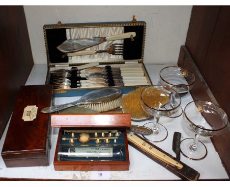 SECTION 19. A Sikes Hydrometer, retailed by Joseph Long Ltd, in original fitted wooden box, together with a Hydrometer empty 