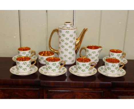 Arklow Patricia decorative coffee set, Laurence R. Watson &amp; Co box, plates, etc.