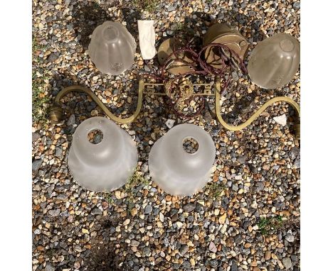 An early 20th cent rise and fall lamp&nbsp;