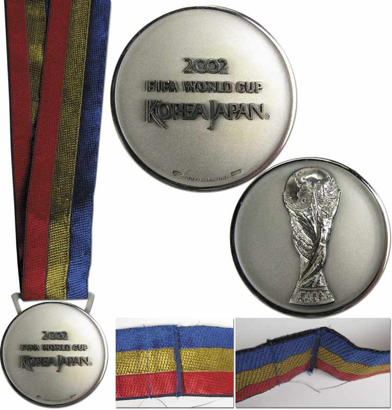 Fifa World Cup 02 Winner Medal Germany Official Winner Medal For The German Team Who Were Ru