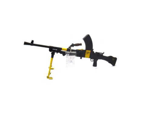A .303 English Bren light machine gun, deactivated 25/07/1996, with certificate.