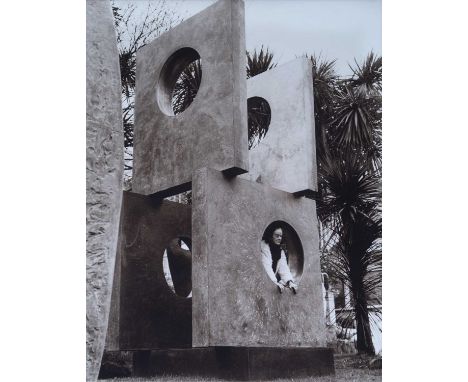 Cornel LUCAS (1920-2012) Dame Barbara Hepworth DBE, 1968 Silver gelatin print on fibre-based paper mounted on board, signed, 