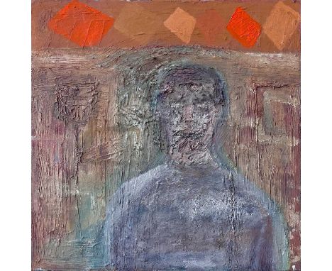 Michael REES (1962) Portrait of Miles, Ghost of Quint Oil on canvas, signed, inscribed and dated 2004 to verso, 30 x 30cm.