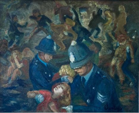 Ronald Ossory DUNLOP (1894-1973) Untitled  Oil on board, signed, 59 x 71.5cm.This oil is in good original condition. It has a