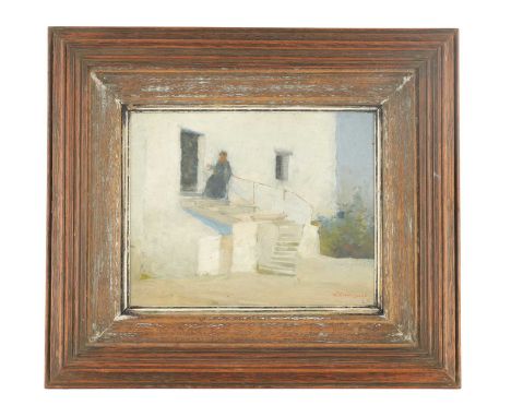 WILLIAM CUBITT COOKE (1866-1951) A LATE 19TH/EARLY 20TH CENTURY OIL ON PANEL “THE MILL” inscribed on reverse - signed and in 