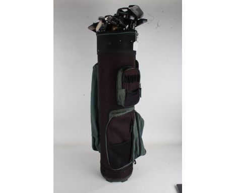 Collection of various putters, to include Scottie, Wilson, USKG - 508, Greenway, Dunlop etc. with bag (qty)