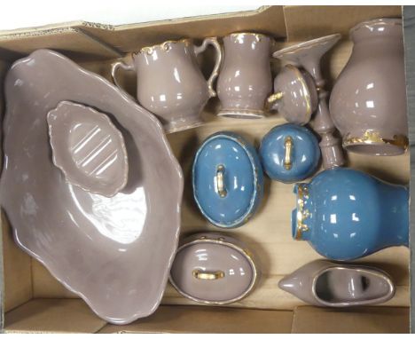 Royal Winton, A Collection of Lidded Boxes, Vases and Bowls (1 Tray)