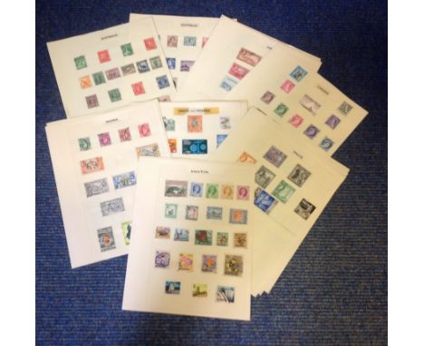 British commonwealth stamp collection. 300+ stamps covering Australia, Canada, India, Malawi, Rhodesia and more. Mainly used.