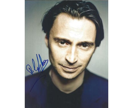 Robert Carlyle signed 10 x 8 colour Photoshoot Portrait Photo, from in person collection autographed at London Premiere 2009.
