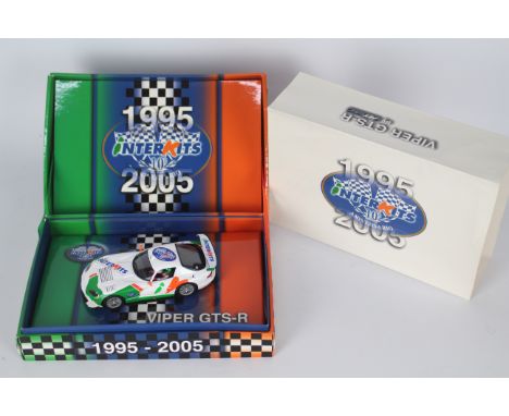 Fly - A boxed Dodge Viper GTS-R  Interkits 10th Anniversary model # 96053. The car appears Mint in A Good presentation box wi