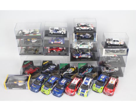 Spark - Atlas - Onyx - Saico - 26 x model Rally and F1 cars in various scales, 19 x boxed and 7 x loose. Includes # S3059 Spa